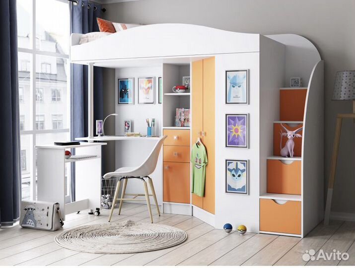 Кровать-чердак 