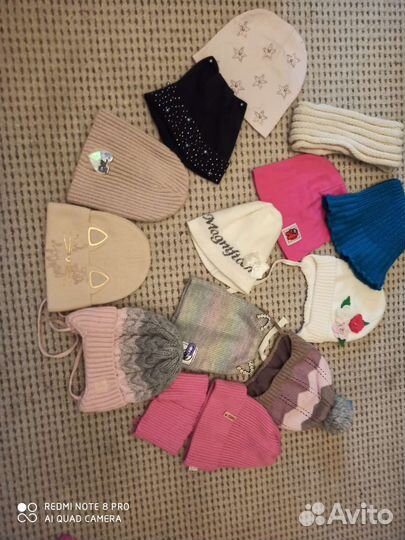 Шапочки для девочки