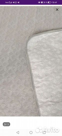 Покрывало на кровать новое
