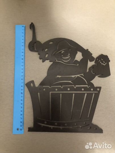 Табличка для бани