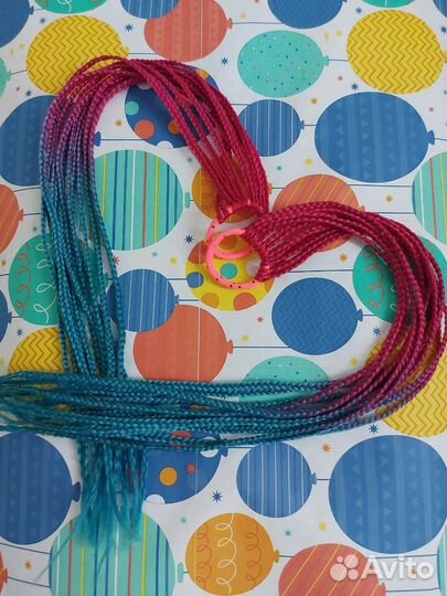 Косы на резинке