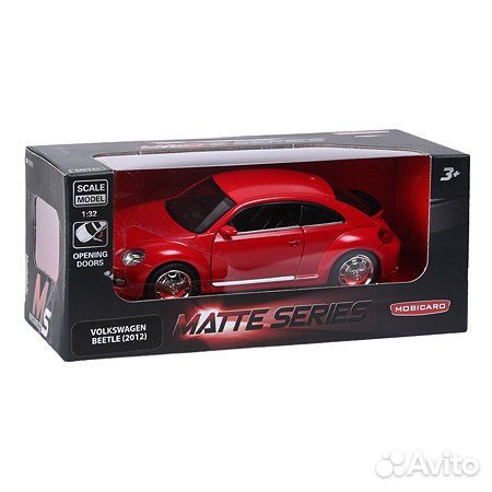 Модель автомобиля Volkswagen Beetle металл