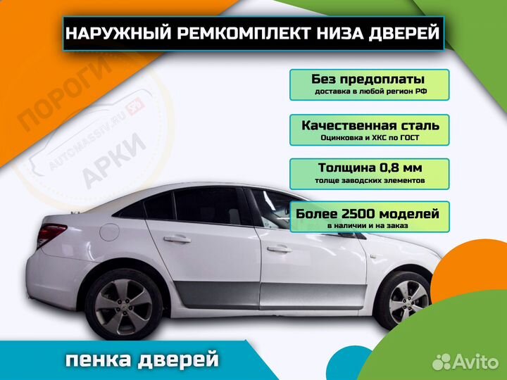Пороги ремонтные Audi 80 B4 и др
