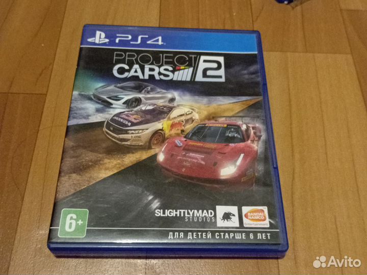 Игра Project cars 2 для приставок ps4 бу
