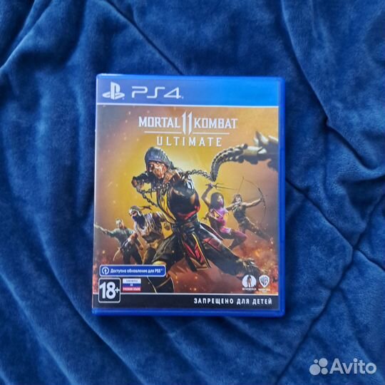 Mortal kombat 11 ultimate ps4 диск