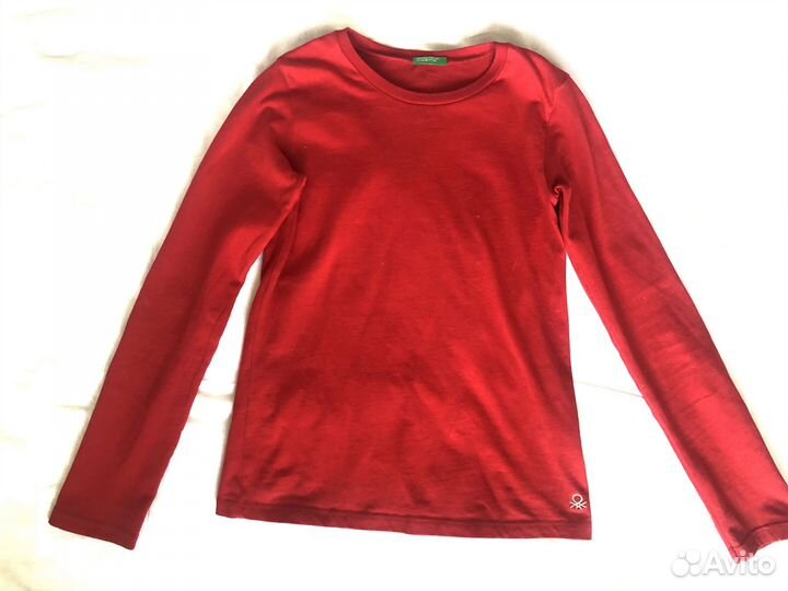 Лонгслив для девочки united colors of Benetton