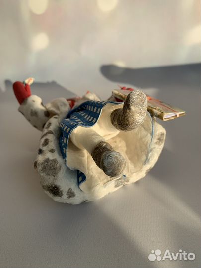 Ватные елочные игрушки СССР