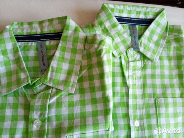 Рубашки на подростка новые