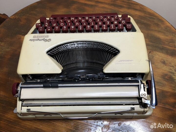 Olympia splendid 33, 60-х годов