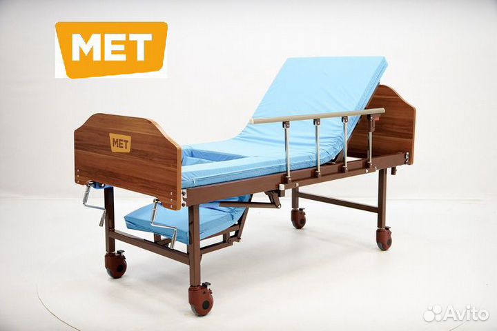 Медицинская кровать с высоким ложе 65см