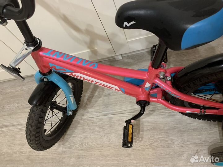 Детский велосипед novatrack 14 valiant фуксия