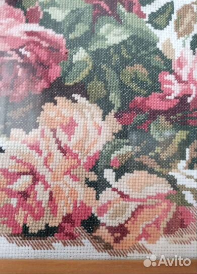 Вышивка крестом Розы