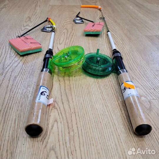 Удочка оснащённый на леща с лодки