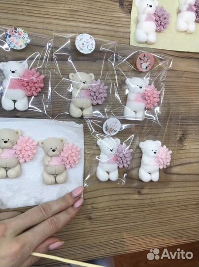 Мыло ручной работы «Мишка»