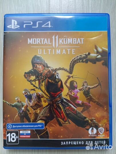 Игра Sony PS4.Mortal Kombat 11 Ultimate
