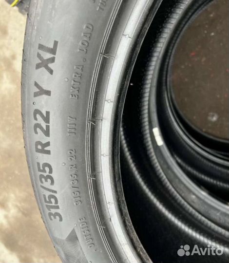 Continental PremiumContact 6 SSR 275/40 R22 и 315/35 R22 111Y