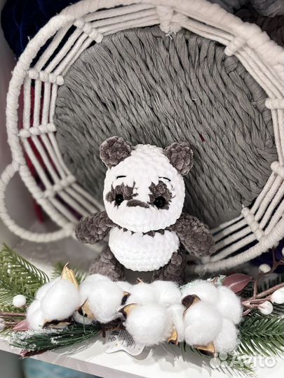 Вязаный заяц/пяточек/панда