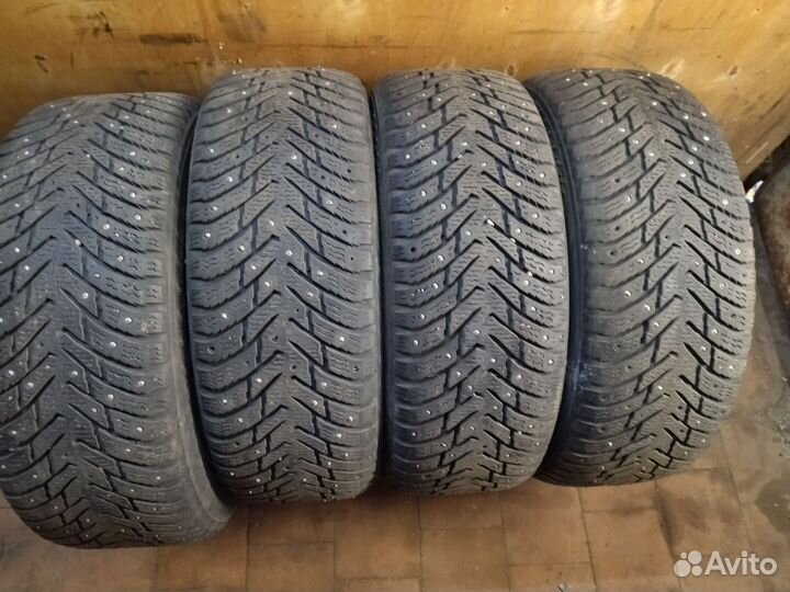 Зимние Ситроен Берлинго r16 шипы