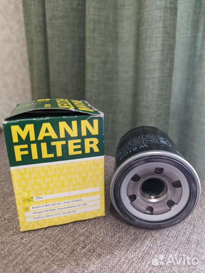 Масляный фильтр Mann W610/3