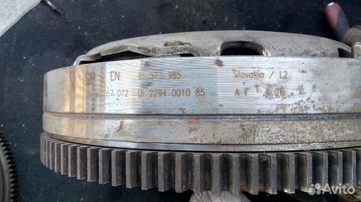 Маховик двухмассовый 2.0 на Opel Insignia