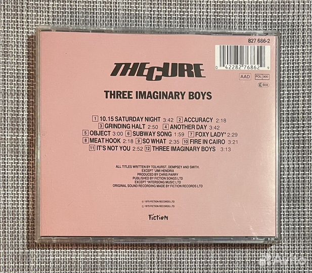 The Cure - Three Imaginary Boys CD Germany