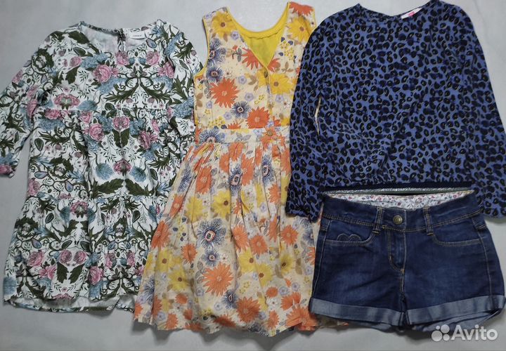 Вещи пакетом на девочку, размер 110/116