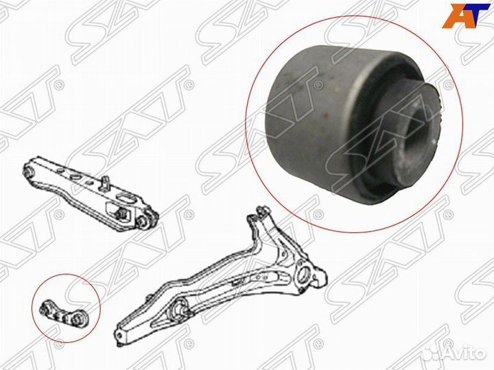 Сайлентблок заднего поперечного рычага honda balla