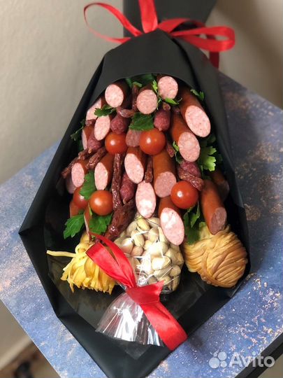 Мужские съедобные букеты Самара