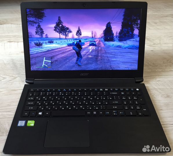 Игровой Acer i5 4x3100MHz/MX130 2GB/12GB/FHD IPS