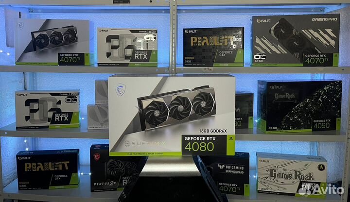 Видеокарты RTX 1660/3050-60/4060-70/4090 Новые рст