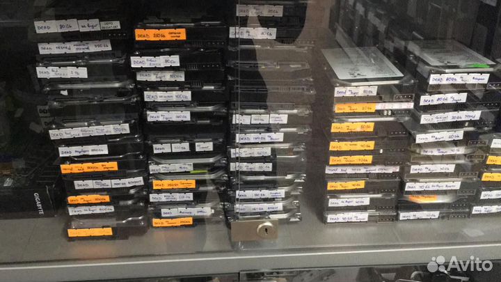 Неисправные жесткие диски