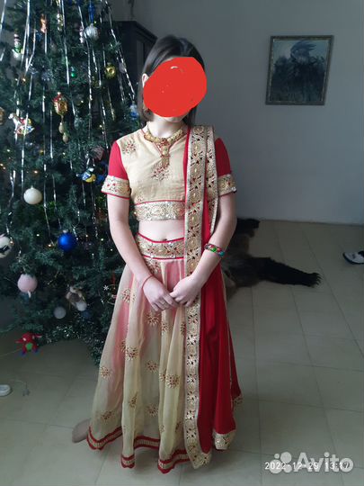 Индийский костюм для фотосессий, праздников