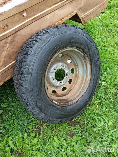 Колесо в сборе на УАЗ 225/75/16