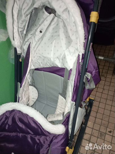 Коляска санки