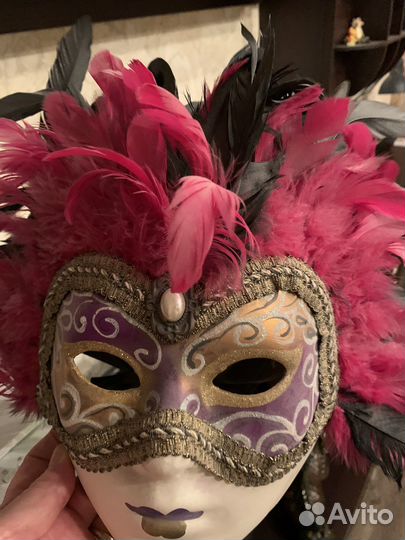 Маски карнавальные венецианские