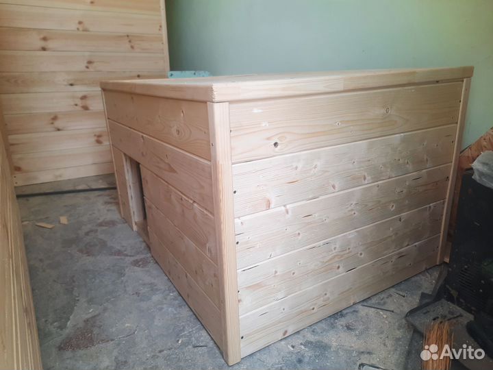 Будка для собаки утепленная