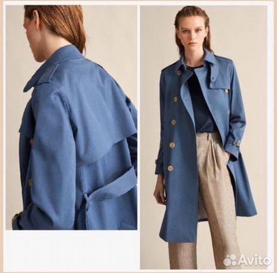 Тренч женский massimo dutti