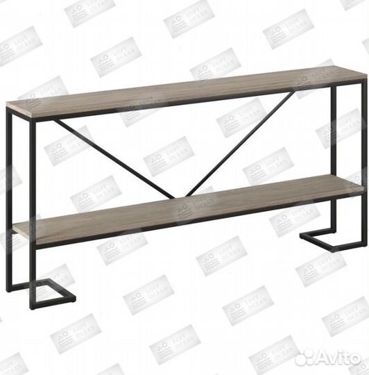 Консоль в стиле лофт «Ранчу»