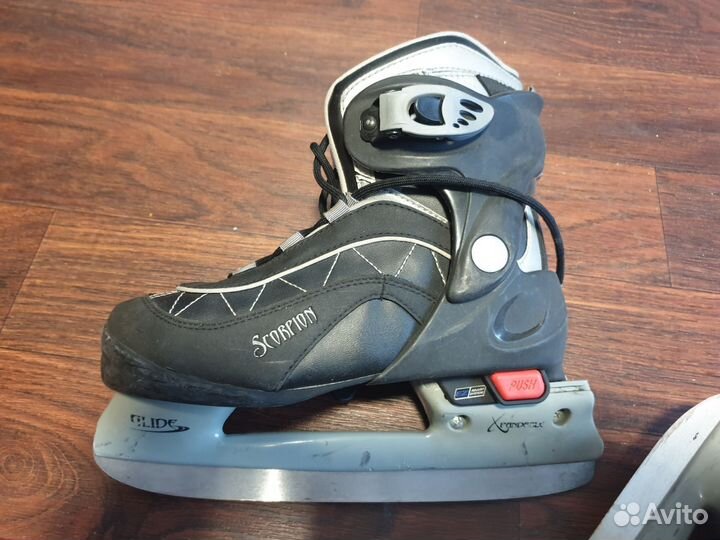 Коньки раздвижные детские