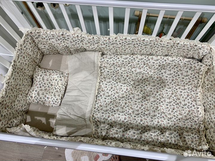 Детское постельное белье и бортики Ristikids