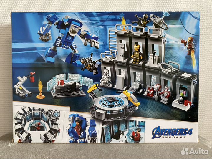 Lego лаборатория железного человека