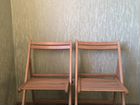 Складные стулья (2 шт), б/у объявление продам