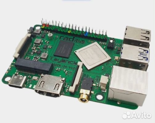 Одноплатный мини-компьютер Radxa Rock 3A 8Gb RAM