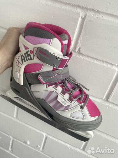 Коньки раздвижные oxelo 35-38