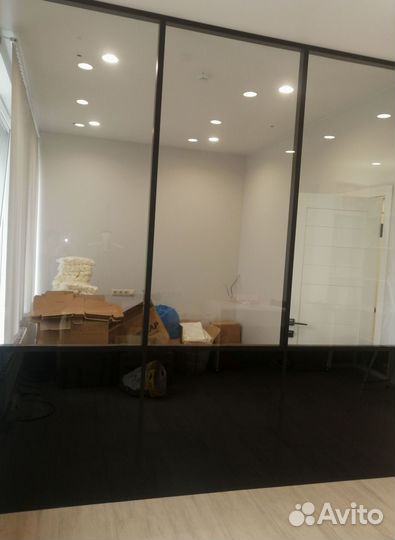 Перегородки из стекла