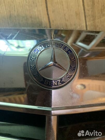 Решетка радиатора на mercedes