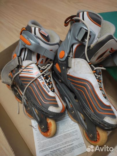 Роликовые коньки детские раздвижные