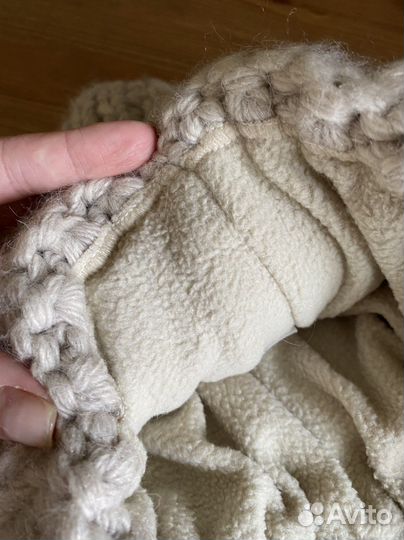 Зимняя шапка на флисе