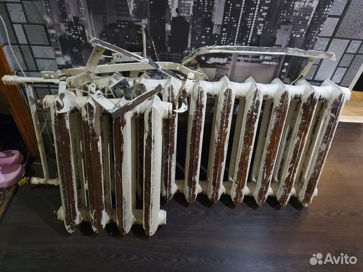 Чугунные батареи бу