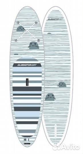 SUP Board gladiator ART 10.8 белый